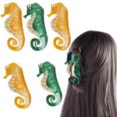 Acrylic Seahorse Hair Claw