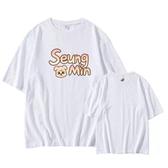 SKZ Doll Print Short-sleeved T-shirt