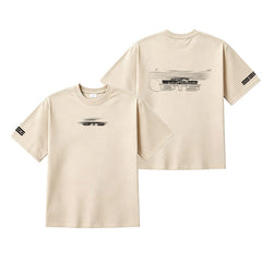 J-HOPE BANGTAN Streamlined Letter Printed T-shirt