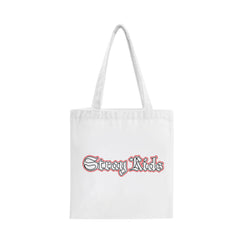 Kpop Logo Zipper Canvas Bag