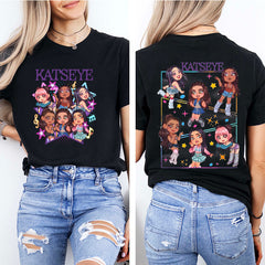 Katseye Double-sided Printed T-shirt