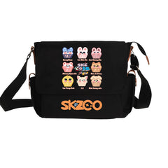 SKZ Pattern Shoulder Messenger Bag