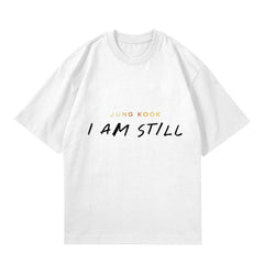 KPOP I AM STILL Poster Printed Loose Top