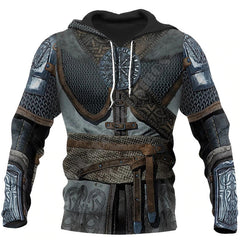 Cool Men's Game 3D Cosplay Hoodie