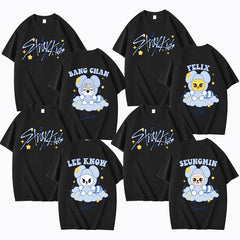 SKZ Doll Printed Short Sleeve Tee