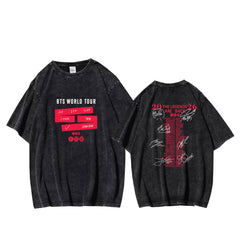BANGTAN ARIRANG Signature Cotton Washed T-Shirt