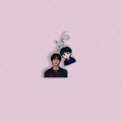 JK V SUGA RM Pendant Bag Keychain