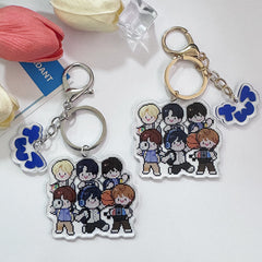 TWS Cartoon Acrylic Keychain