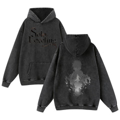Jinwoo Anime Unsiex Washed Hoodie