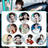 Martin Juhoon Magazine Cover Badge Mirror Keychain