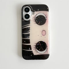 Glittery Eye Phone Case Collection