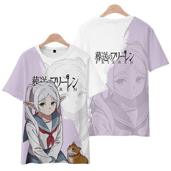 Lovely Anime 3d Print Short Sleeve T-Shirt