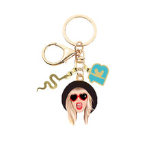 Trendy Taylor Necklace Keychain Pendant