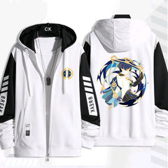 Unisex Game Scaramouche Cosplay Zip Up Jacket