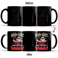 Baby Yoda Christmas Color Changing Mug