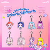 H2H Cartoon Acrylic Key Ring Pendant