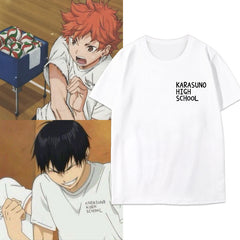 Unisex Casual Hinata Shoyo Cosplay Short Sleeve T-shirt