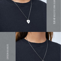 SUGA Guitar Pick Necklace