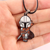 The Mandalorian Necklace Keychain Pendant