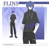 FLINS Cosplay T-shirt Trousers