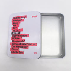 BANGTAN Arirang Iron Photocard Storage Box