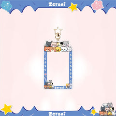 KPOP Cartoon PhotoCard Insert Frame Keychain