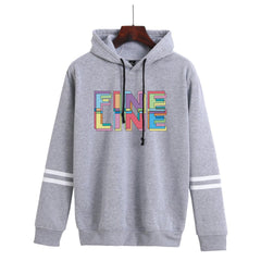 Unisex Casual Letter Loose Hoodie