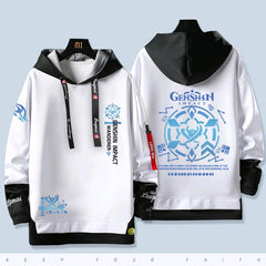 Unisex Cool Game Scaramouche Casual Relaxed Hoodie