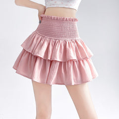 Girls' Fairy Double Cake Lace Skirt