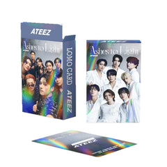 KPOP Ashes To Light Laser Photocards