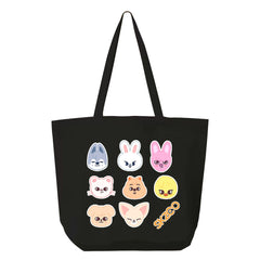 Kpop Doll Tote Canvas Portable Bag