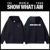 SHOW WHAT I AM Zipper Hoodie Top
