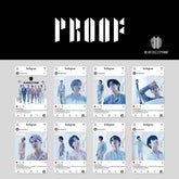 BANGTAN PROOF INS Transparent Photocard