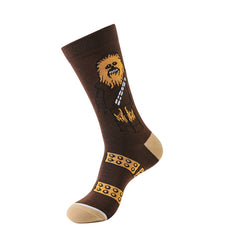Men's Comic Sports Mid Length Socks