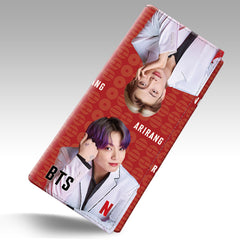 BANGTAN Logo Three-fold PU Wallet