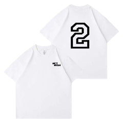 NCTWISH Number Print Short-sleeved T-shirt
