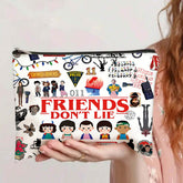 Friendship Inspirational Quote Cosmetic Makeup Bag