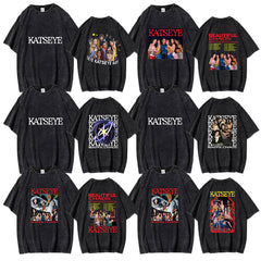 KPOP BEAUTIFUL CHAOS Washed T-shirt