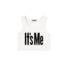 WONHEE Same IT'S ME Cropped Top Vest
