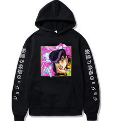 Unisex Josuke Higashikata Print Cosplay Hoodie