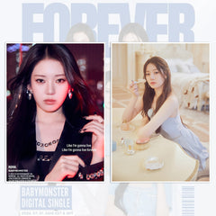 KPOP Album FOREVER RUKA ASA Self-adhesive Poster