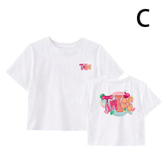 KPOP ReadyToBe Letter Short-sleeved T-shirt