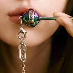 KPOP Colorful Lollipop Pendant Keychain