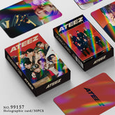 30PCS KPOP Album Laser LOMO Cards