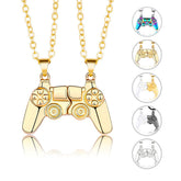 Game Console Handle Couple Necklace