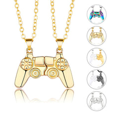 Game Console Handle Couple Necklace