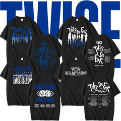 Twice THIS IS FOR WORLD TOUR Printed T-shirt