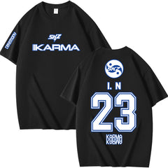 Skz Karma Ceremony Print Cotton Short Sleeve T-Shirt