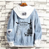EN- World Tour Fake Two Denim Jacket