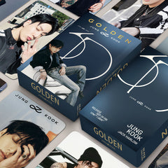 55 JUNGKOOK GOLDEN LOMO Cards